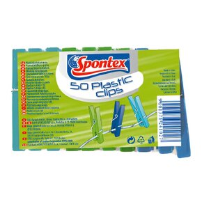 Klamerki SPONTEX 241027 (50 sztuk)