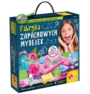 Zestaw kreatywny LISCIANI I'm a Genius Laboratorium naukowe Fabryka mydełek 304-PL67152