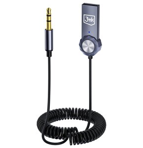 Adapter USB - Jack 3.5 mm 3MK Bluetooth Grafitowy