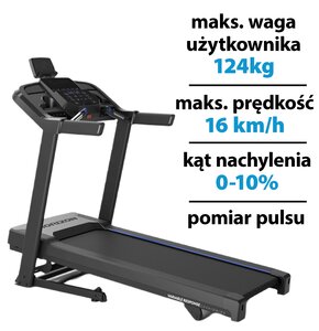 Bieżnia elektryczna HORIZON 5.0AT-21 1864W 16km/h