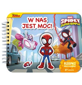Książka Marvel Spidey i Super-kumple W nas jest moc! Rzepki-przyczepki Monika Kiersnowska (twarda okładka)