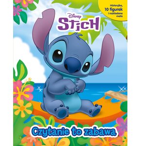 Książka Czytanie to zabawa Disney Stich Aline Lemay (twarda okładka)