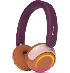 Słuchawki nauszne PHILIPS TAK4200MP Fioletowy