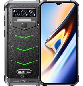 Smartfon OUKITEL WP38 6/256GB 6.52" Czarno-zielony
