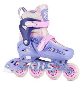 Rolki NILS EXTREME NA13102 (rozmiar 30-33) Fioletowy