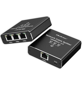 Splitter QOLTEC Ethernet mini 4 porty