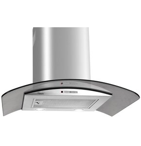 Okap AKPO WK-10 Largo 90 Srebrny 371.7m3/h 67dB klasa C