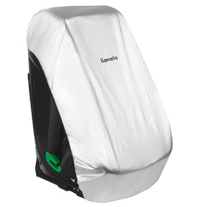 Pokrowiec na fotelik samochodowy LIONELO Thermal Cover Czarno-srebrny
