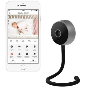 Niania elektroniczna LIONELO Babyline Smart Czarny