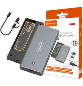Obudowa dysku ZENWIRE BS-MC401 + Hub