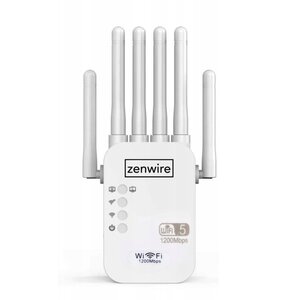 Wzmacniacz sieci ZENWIRE WD-R1201U 2.4 / 5 GHz, Wi-Fi 5 (802.11 a/b/g/n/ac)
