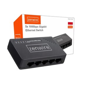 Switch ZENWIRE SG1005 Gigabit Ethernet, 5 portów
