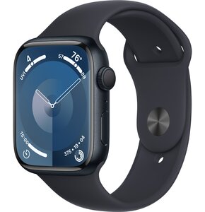 Apple Watch 9 GPS 45mm koperta z aluminium (północ) + pasek sportowy M/L (północ)