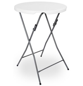 Stolik cateringowy EHOKERY Gala 80 cm Biały