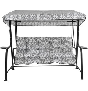 Huśtawka ogrodowa PATIO Hawaii Black Edition H039-06PB