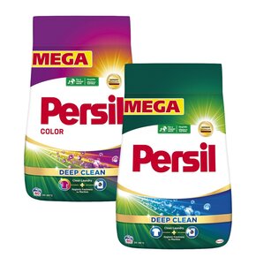 Proszek do prania PERSIL Deep Clean Color 4.4 kg + Proszek do prania PERSIL Deep Clean 4.4 kg