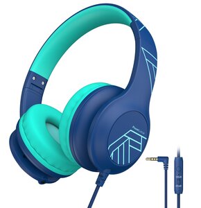 Słuchawki nauszne POWERLOCUS Pled Wired Niebieski