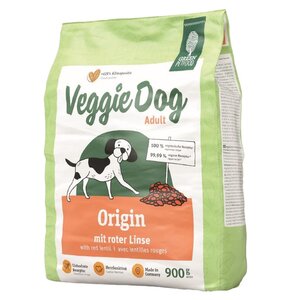 Karma dla psa GREEN PETFOOD VeggieDog Origin Adult z soczewicą 900 g