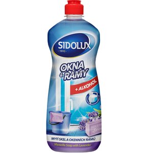 Płyn do mycia szyb SIDOLUX Mydło Marsylskie z Lawendą 1000 ml