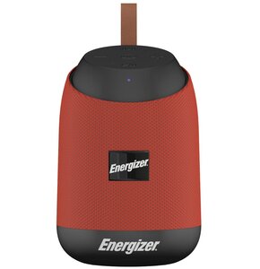 Głośnik mobilny ENERGIZER BTS-061 Radio FM Czerwony