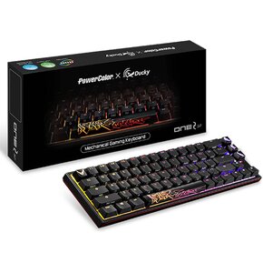 Klawiatura POWERCOLOR x Ducky One 2 SF Kailh Box White