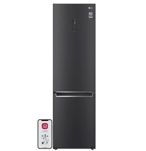 Lodówka LG GBB62MCFCN1 No Frost 203cm Grafit FreshBalancer FreshConverter DoorCooling+