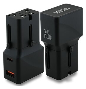 Ładowarka podróżna TUMI Travel Adapter Czarny