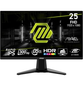 Monitor MSI Mag 255XF 24.5" 1920x1080px IPS 300Hz 0.5 ms [GTG]