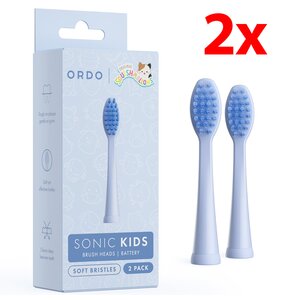 Oryginalna końcówka szczoteczki ORDO Sonic Kids Squishmallows Samir Niebieski (2 szt.)