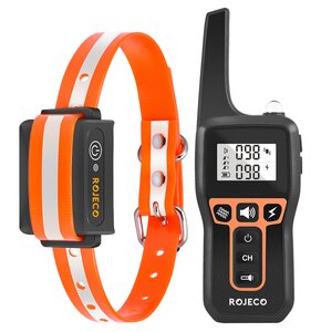 Obroża ROJECO PD529 Pomarańczowy