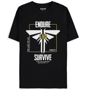 Koszulka DIFUZED The Last Of Us - Endure and Survive (rozmiar 2XL) Czarny