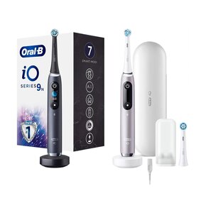 Szczoteczka magnetyczna ORAL-B iO 9 Czarny + Szczoteczka magnetyczna ORAL-B iO 9 Różowy