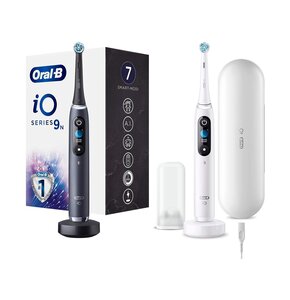 Szczoteczka magnetyczna ORAL-B iO 9 Czarny + Szczoteczka magnetyczna ORAL-B IO 9 Biały