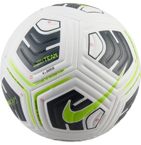 Piłka nożna NIKE Academy Volt Biało-czarno-zielony (Rozmiar 5)