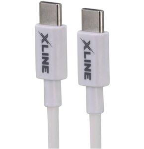 Kabel USB-C - USB-C XLINE 60W 1 m Biały
