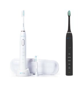 Szczoteczka soniczna OROMED ORO-BRUSH Biały + Szczoteczka soniczna OROMED ORO-BRUSH Czarny