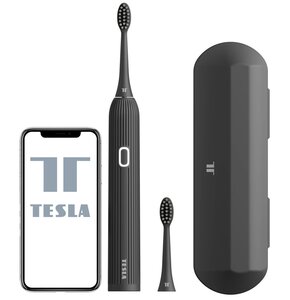 Szczoteczka soniczna TESLA TSL-PC-TSD200B Deluxe Czarna + Szczoteczka soniczna TESLA TSL-PC-TSD200G Deluxe Zielony