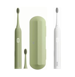 Szczoteczka soniczna TESLA TSL-PC-TSD200G Deluxe Zielony + Szczoteczka soniczna TESLA TSL-PC-TSD200W Deluxe Biały