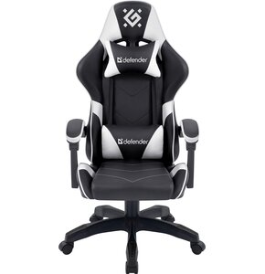 Fotel DEFENDER Companion Czarno-biały