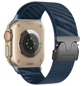 Pasek BELINE Oblique do Apple Watch 38/40/41mm Granatowy