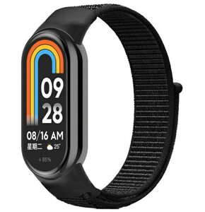 Pasek BELINE NylonLoop 9/8 do Mi Band Czarny
