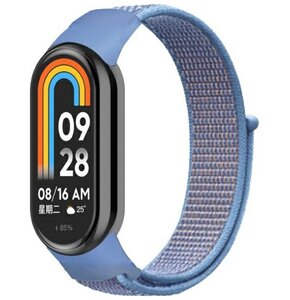 Pasek BELINE Mi Band 9/8 NylonLoop Niebieski