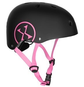 Kask NILS EXTREME MTW001-1 Czarno-różowy (rozmiar L)