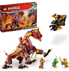 LEGO 71793 NINJAGO Lawowy smok zmieniający się w falę ognia
