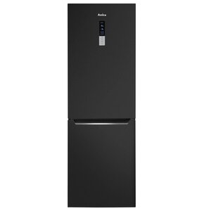 Lodówka AMICA FK3666.2DFZHC No Frost 186.5cm Czarna