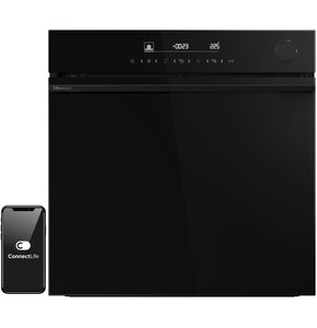 Piekarnik HISENSE BSA6634PBG8 Elektryczny parowy Czarny A+ ConnectLife, Termosonda, Pyroliza