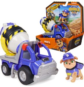 Pojazd SPIN MASTER Rubble i jego Ekipa Pojazd budowlany Betoniarka + figurka 6066726 20141510