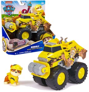 Pojazd SPIN MASTER Psi Patrol Terenówka Pojazd Budowlany Rescue Wheels + figurka 6069372 20145822
