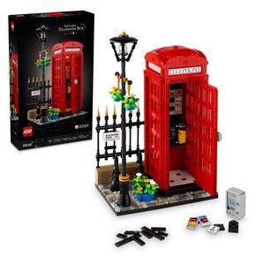 LEGO 21347 IDEAS Czerwona londyńska budka telefoniczna