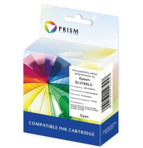 Tusz PRISM do EPSON 378XL T3792 Błękitny 13.2 ml ZEI-378XCN
